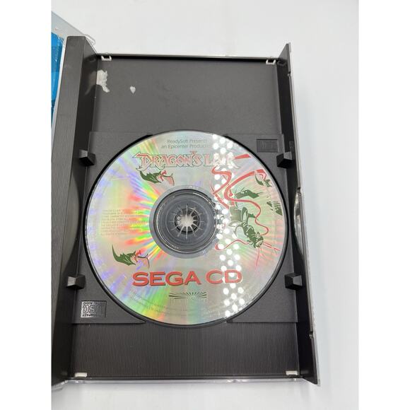 Dragon's Lair (Sega CD, 1994) Complete CIB Tested Working - CLEAN! - Picture 5 of 8